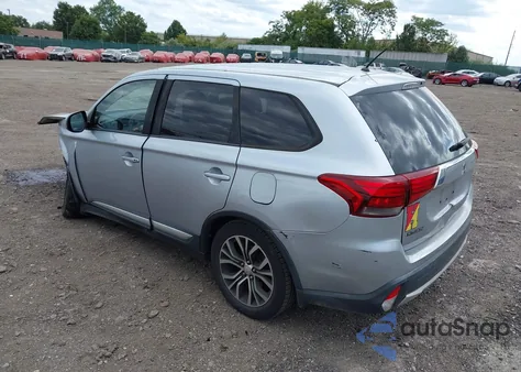 2016 Mitsubishi Outlander Se from USA, damaged, VIN JA4AD3A37GZ034388